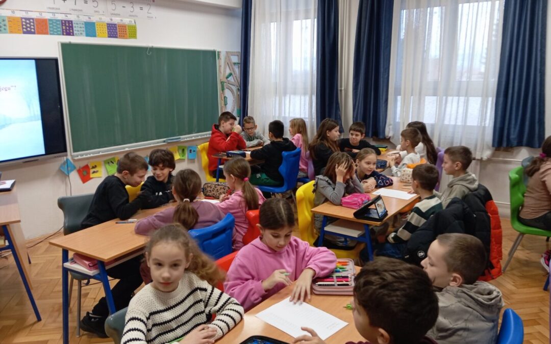 “Vlak u snijegu” u trećem razredu