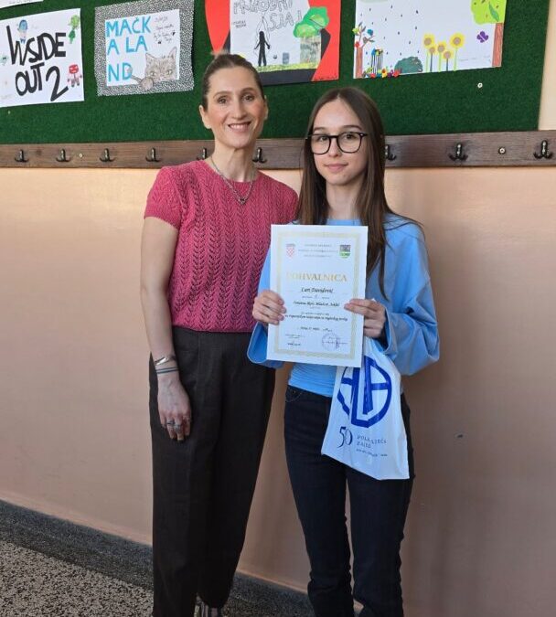 Uspjeh na Natjecanju iz engleskog jezika