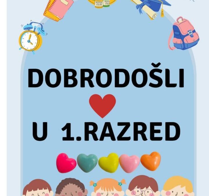 Obavijest roditeljima učenika 1. razreda